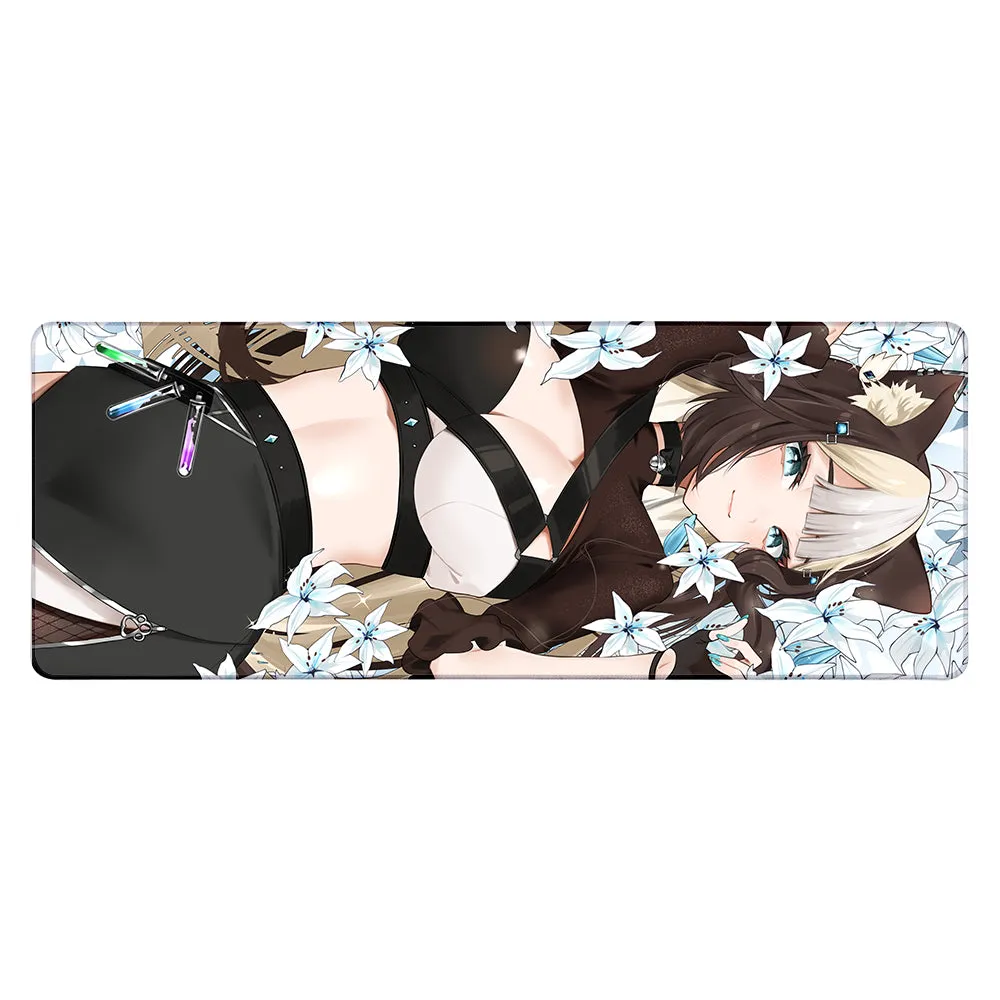 Aluei Soothing Catgirl XL Mousepad