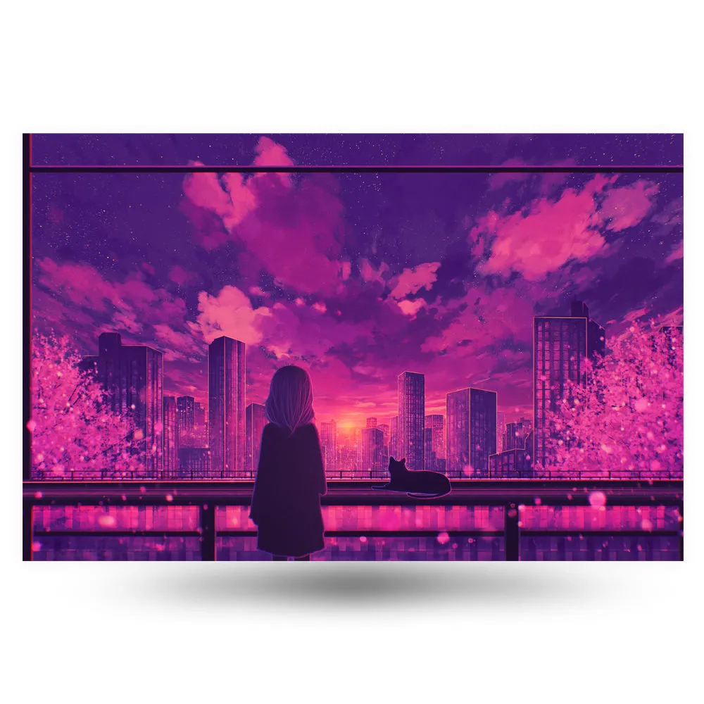 Blooming Hope Anime Poster