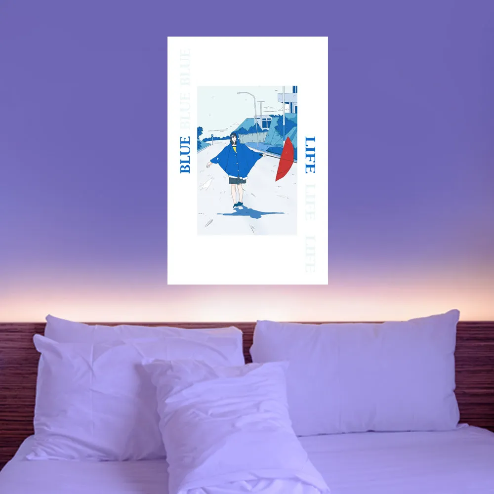 Blue Life Anime Poster
