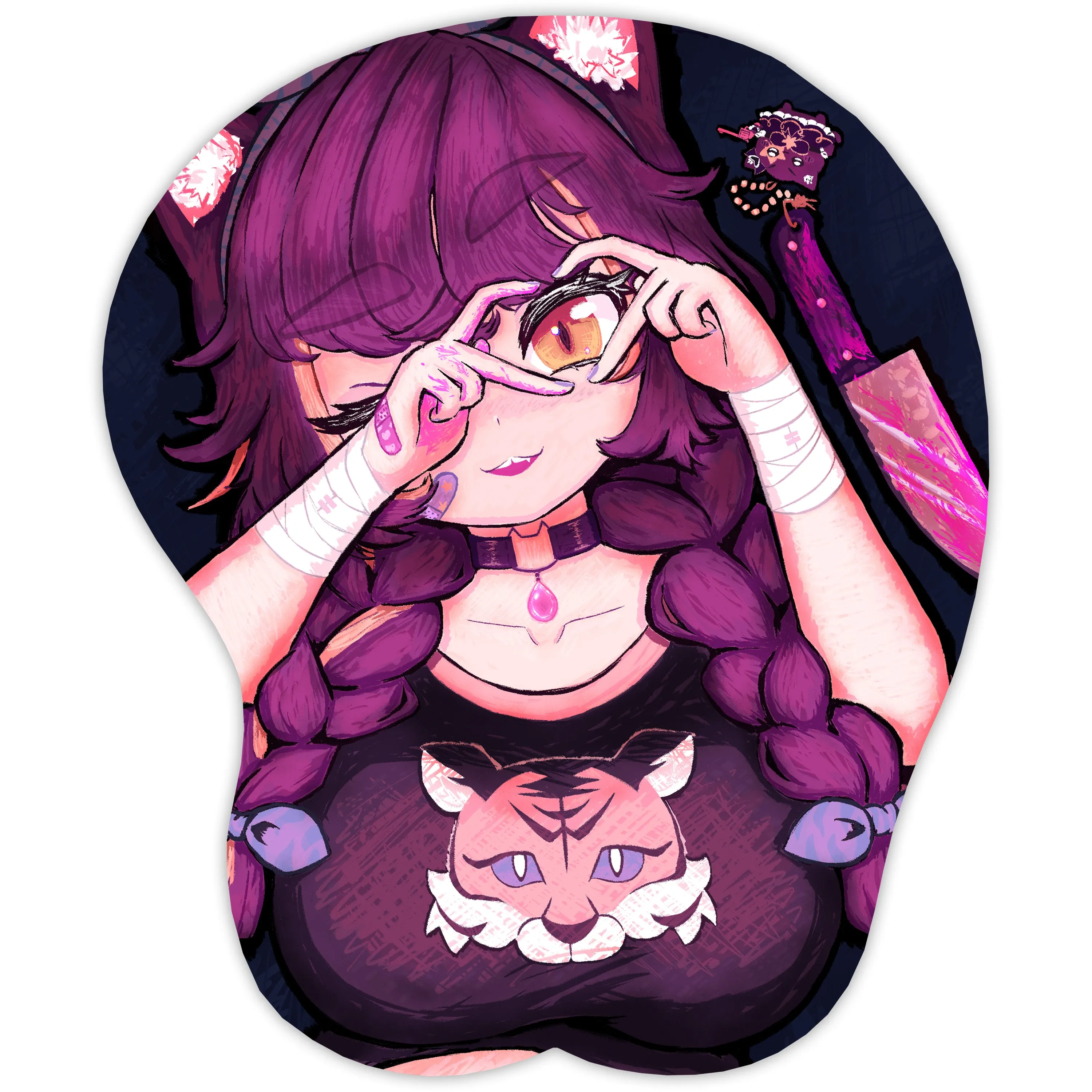 Callie Calico 3D Mousepad