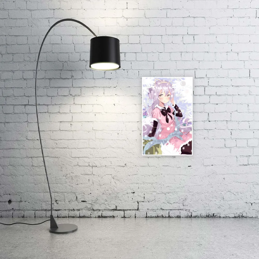 Christmas Girl Anime Poster