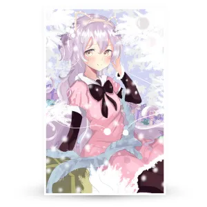 Christmas Girl Anime Poster