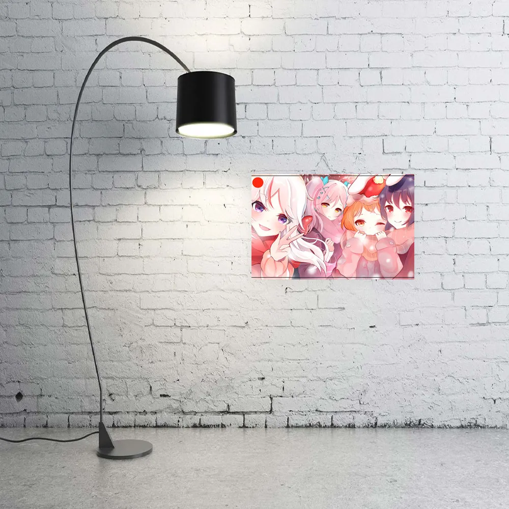 Christmas Selfie Anime Poster