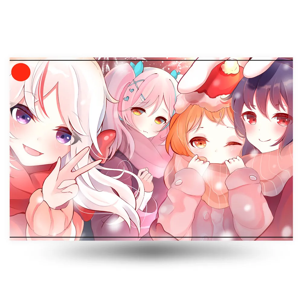 Christmas Selfie Anime Poster