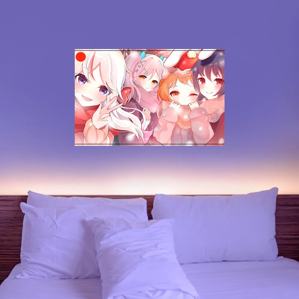 Christmas Selfie Anime Poster