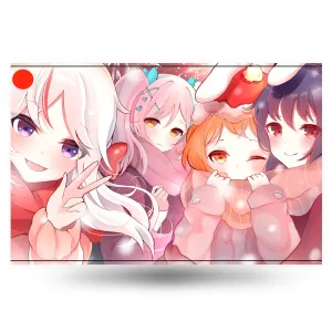 Christmas Selfie Anime Poster