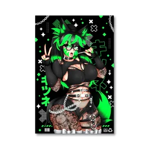 CuteAshhx Poppin' Neon Poster