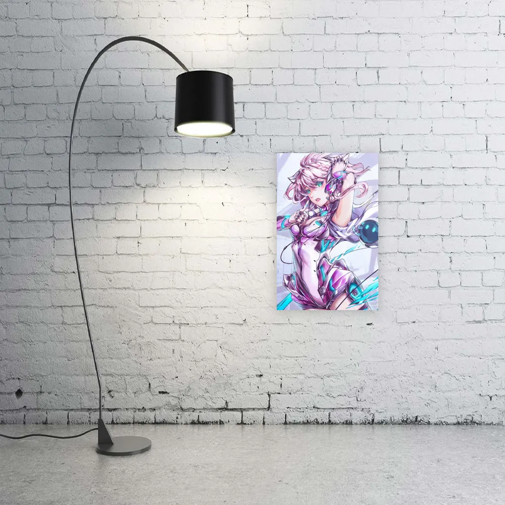 Cyber Girl Anime Poster