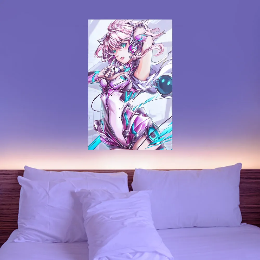 Cyber Girl Anime Poster