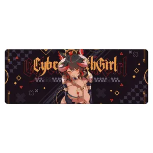 CyberPeachGirl Crimson Goddess XL Mousepad