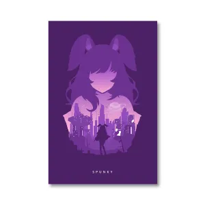 CyberSpunky Moonlight Poster
