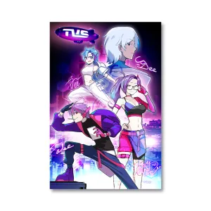 FalseEyeD Signed Poster(White)
