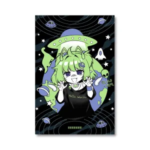 FerumiKaipa Spacey Troublemaker Poster