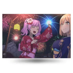 Fireworks Festival Anime Poster