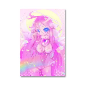 fiyunae Rainbow Moon Poster