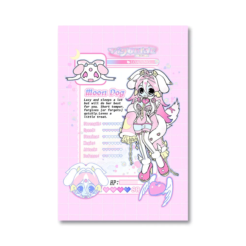 Fiyunae Stats Poster