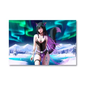 Hexella Northern Lights Poster