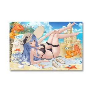 HydratedWaifu Queen of Droplets Poster