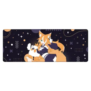 Maple_Chicken and George XL Mousepad