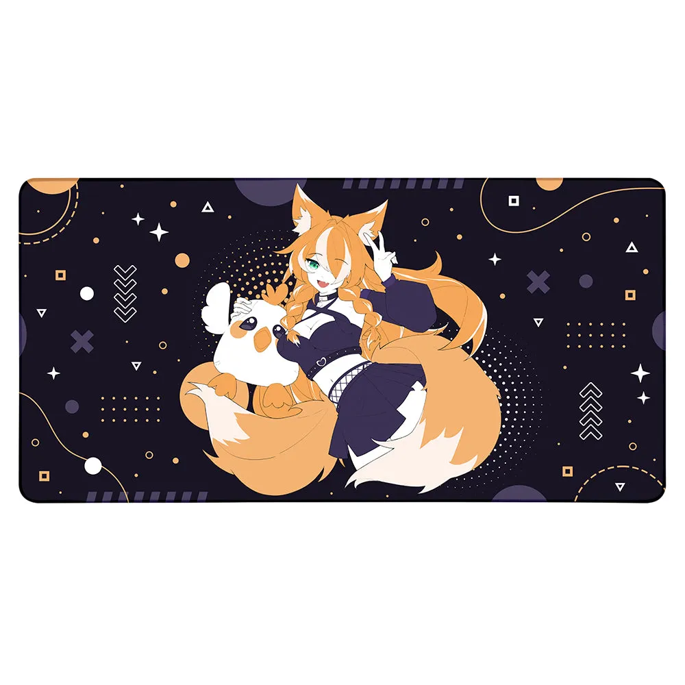 Maple_Chicken and George XXL Mousepad
