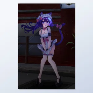 MikaMoonlight Maid Poster