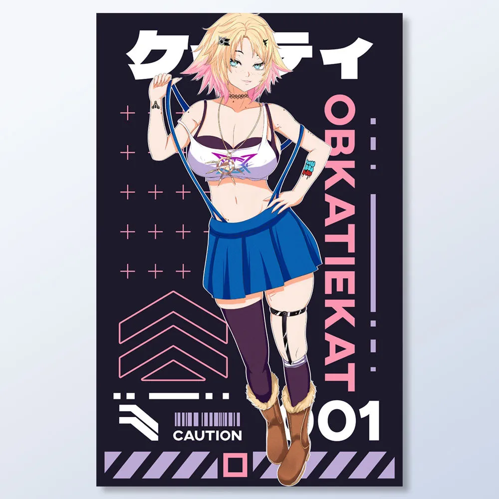 Obkatiekat Caution Poster