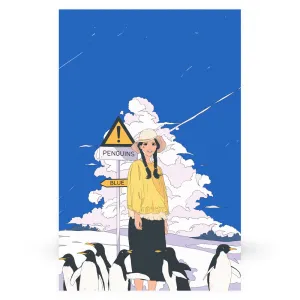 Penguins Anime Poster