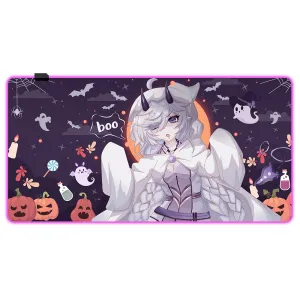 Powdur Scary Ghost LED XXL Mousepad