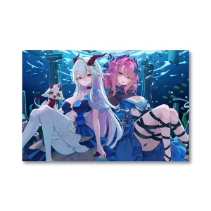rheyaHeart Double Trouble Poster