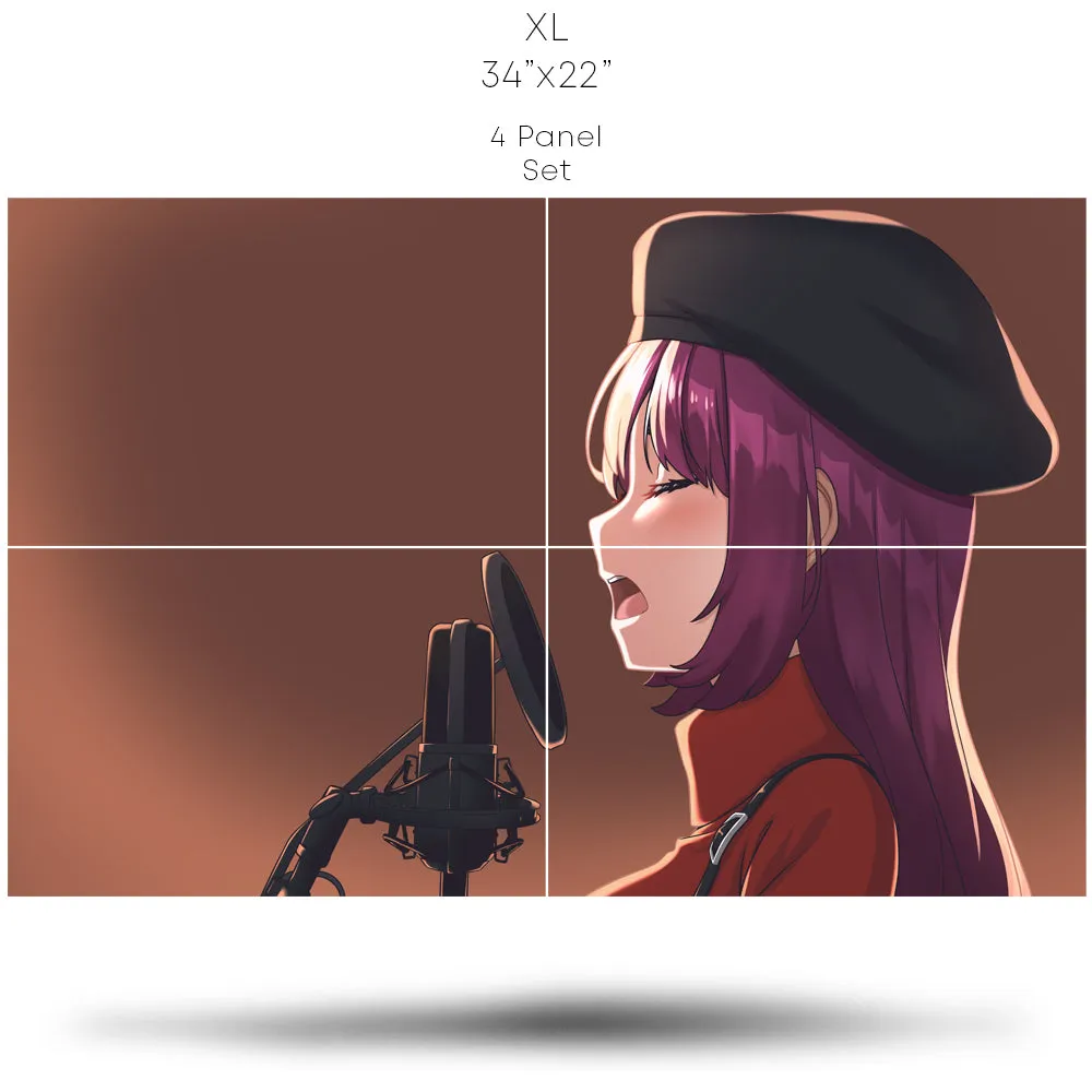 Singing Anime Poster