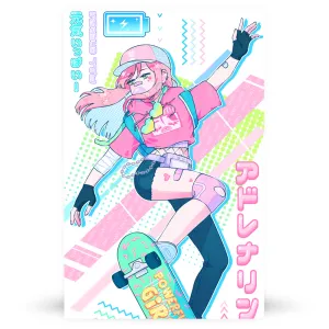 Sk8er Girl Anime Poster