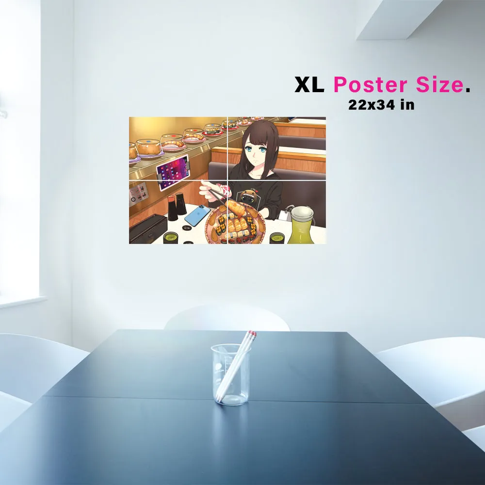 Sushi Time! Anime Poster