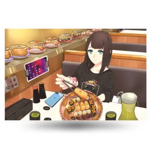 Sushi Time! Anime Poster