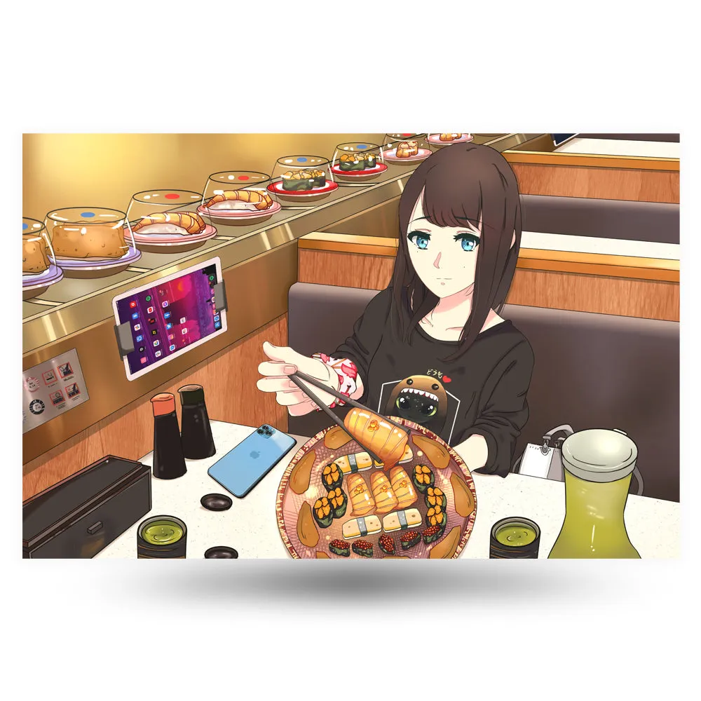 Sushi Time! Anime Poster