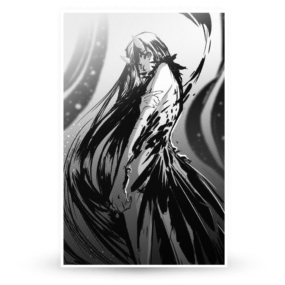 The Crow Anime Poster