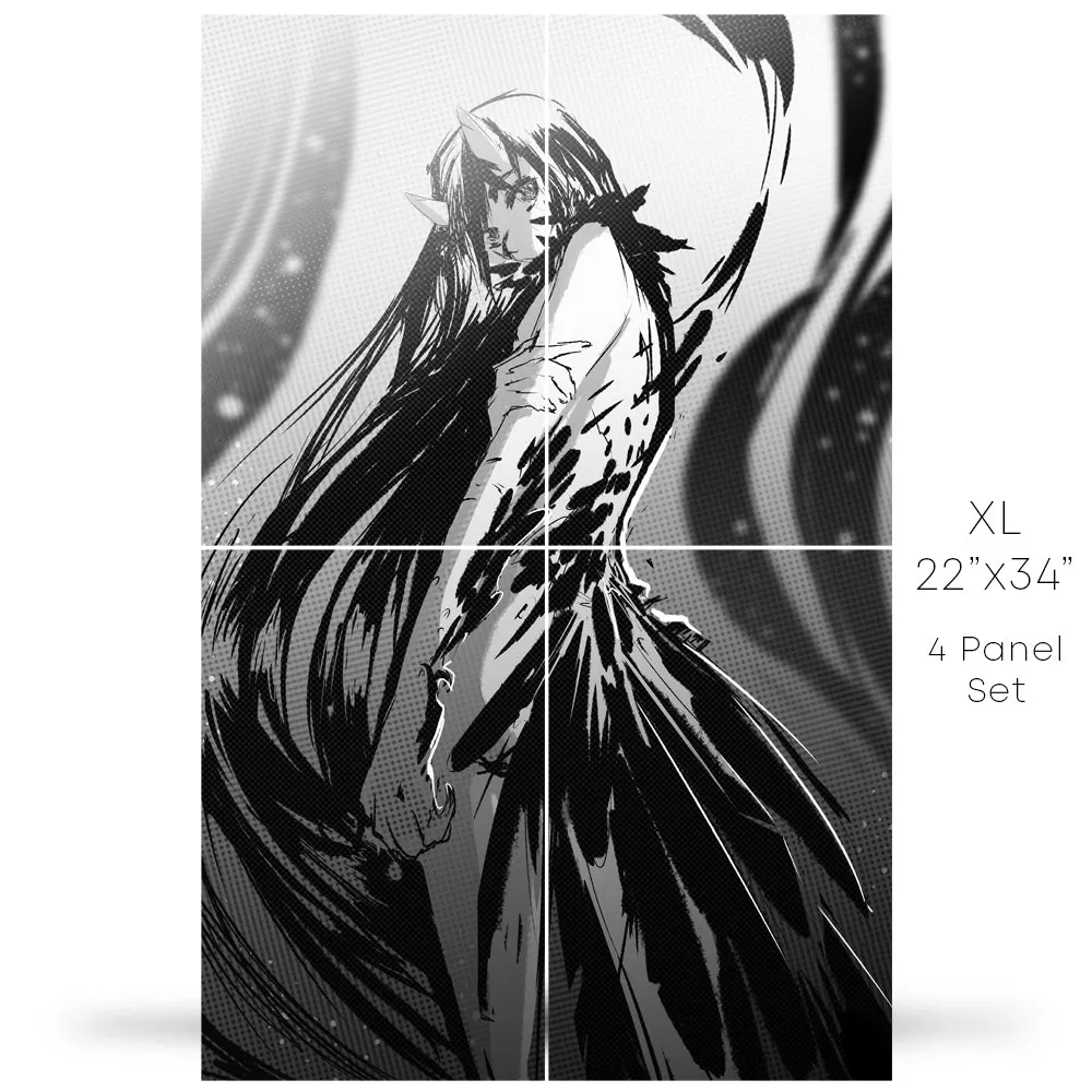 The Crow Anime Poster