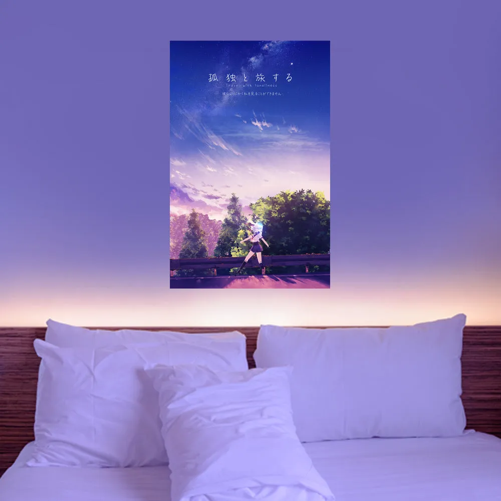 Travel With Loneliness Anime Poster