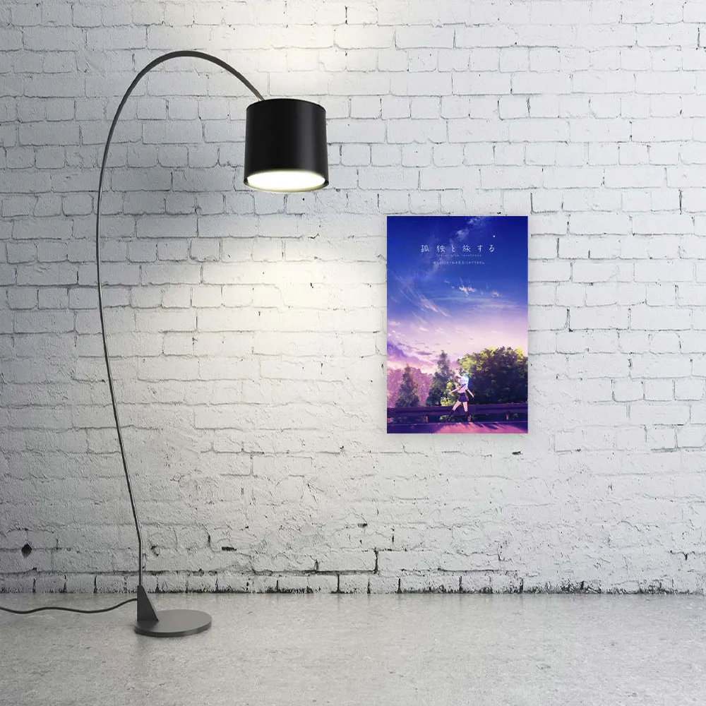 Travel With Loneliness Anime Poster