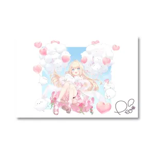 Yukinoshita Peo Digitally Signed Celebration Poster